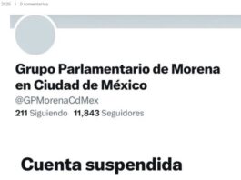 Suspenden cuenta filial a MORENA