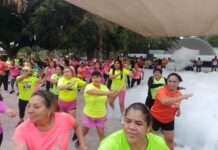 Gran éxito en Zumbatón «Quédate en Victoria»