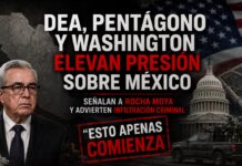 DEA, Pentágono y Washington elevan presión sobre México; señalan a Rocha Moya y advierten infiltración criminal