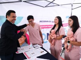 Luis Nava encabeza jornada de “Contigo y tu Bebé” en Corregidora